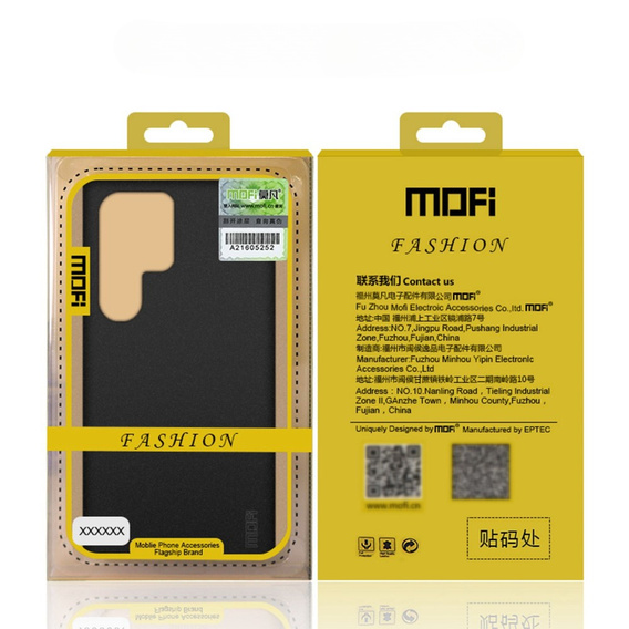 Husă MOFI pentru Samsung Galaxy S23 Ultra, subțire, negru