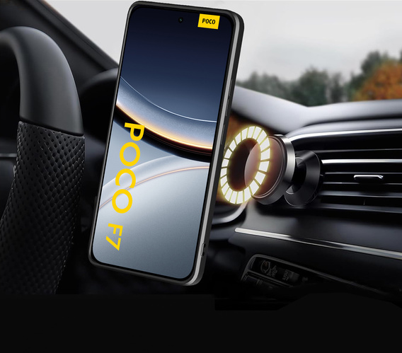 Husă blindată pentru Xiaomi Poco F7, CamShield Slide, albastru