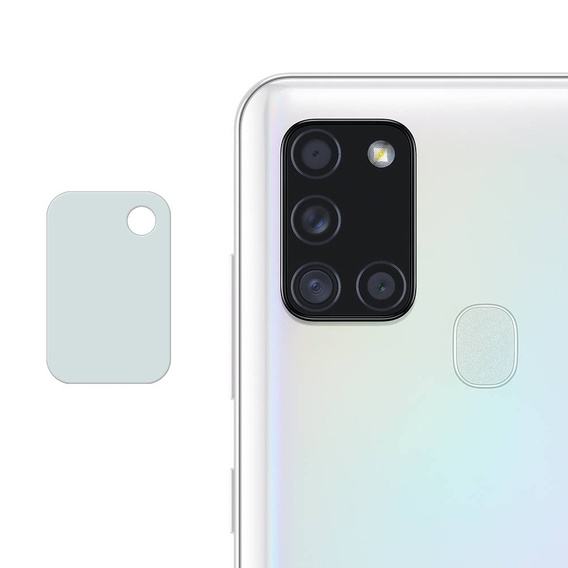 Sticlă temperată pentru camera foto pentru Samsung Galaxy A21S, transparentă