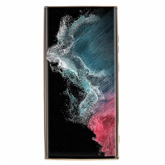 Husă pentru Samsung Galaxy S24 Ultra, Glamour CamShield, alb