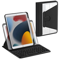 Carcasă + tastatură iPad 10.2 2021 / 2020 / 2019 7/8/9 gen, negru