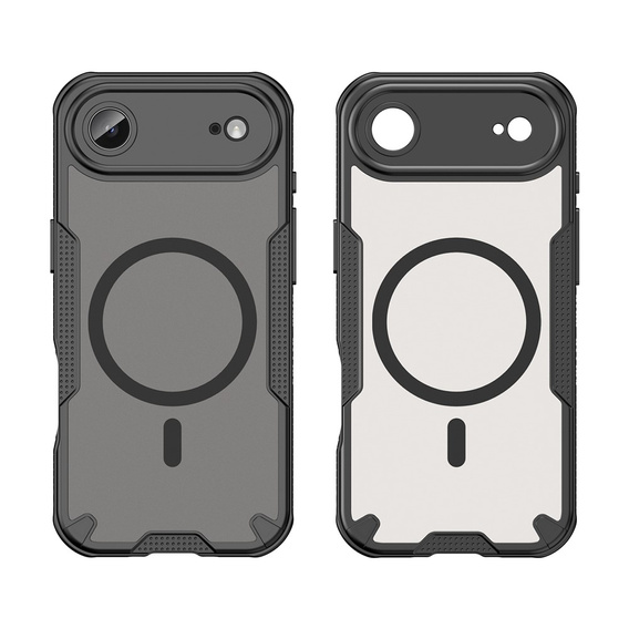 Carcasă blindată pentru iPhone Air, pentru MagSafe, negru mat