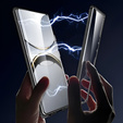 Husa pentru Oppo Find X8 Pro, Magnetic Dual Glass, negru