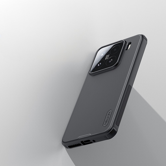 Husa NILLKIN pentru Xiaomi 15, Frosted Shield, pentru MagSafe, negru