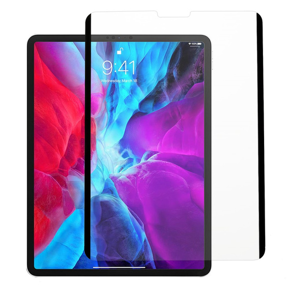 Folia de protecție PVC Paper feel pentru iPad Pro 12.9" 2022/2021/2020 (6/5/4 gen.), negru