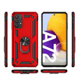 Husă blindată pentru Samsung Galaxy A72 5G, Nox Case Ring, albastru