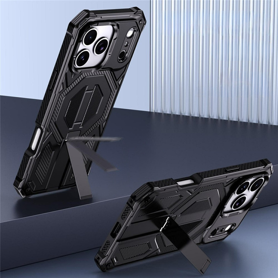 Husă de protecție compatibilă cu MagSafe, cu suport pentru iPhone 17 Pro Max