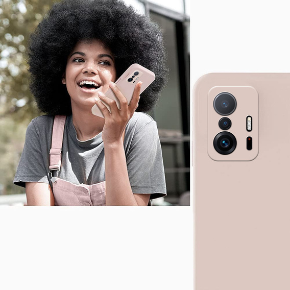 Husa pentru Xiaomi 11T / 11T Pro, Silicone Lite, albastru