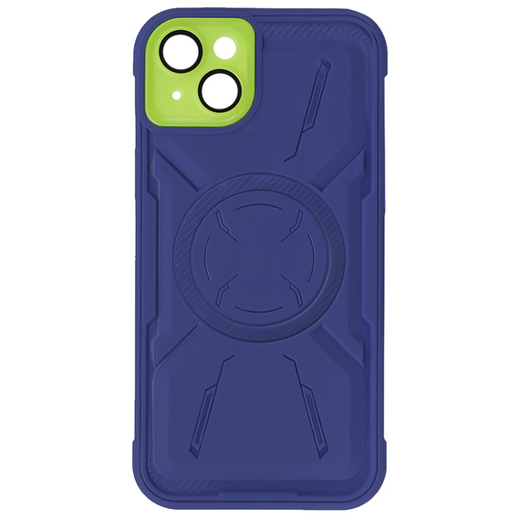 Husă pentru iPhone 15, ERBORD Armor Mag, albastru