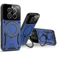 Husă blindată pentru Realme 12 Pro 5G / 12 Pro+ 5G, Magnetic Ring, albastru