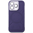 Husă pentru iPhone 15 Pro, ERBORD Armor Mag, violet