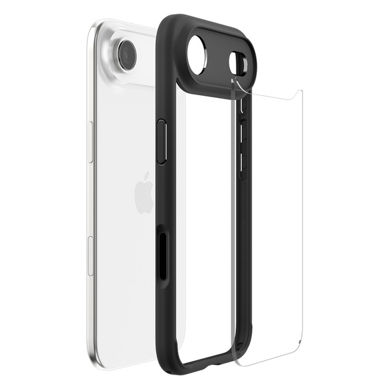 Carcasă Spigen Ultra Hybrid pentru iPhone Air, negru mat