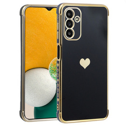 Huse pentru Samsung Galaxy A13 5G, Electro heart, negru