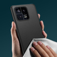 Husă din piele pentru Xiaomi 13, leather hybrid, negru