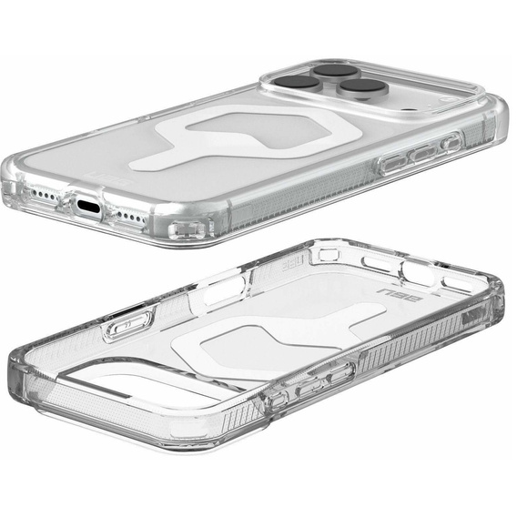Husă Urban Armor Gear pentru iPhone 17 Pro Max, Plyo MagSafe, Ice/White