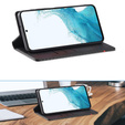 Carcasă cu clapetă pentru Samsung Galaxy A36, Carbon LC.IMEEKE, negru