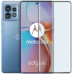 Sticlă călită 3D pentru Motorola Edge 40 Pro, negru