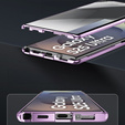 Husa pentru Samsung Galaxy S25 Ultra, Magnetic Dual Glass, violet