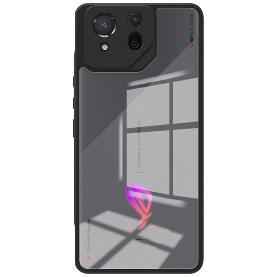 IMAK Case pentru ASUS ROG Phone 8 Pro, UX-9A Series, transparent / negru