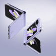 Husă Dux Ducis pentru Samsung Galaxy Z Flip5 5G, Bril, violet