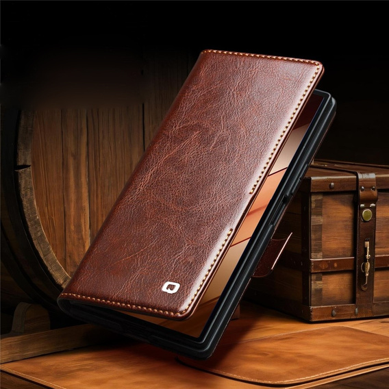 Carcasă portofel din piele cu funcție de suport pentru Samsung Galaxy Z Fold7