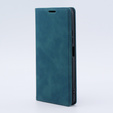 Husă pentru Xiaomi Redmi Note 12 4G, ERBORD Vintage, portofel cu clapetă, albastru
