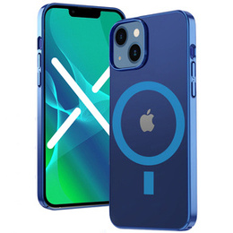 Huse pentru iPhone 13, ERBORD Hybrid MagSafe Case, albastru