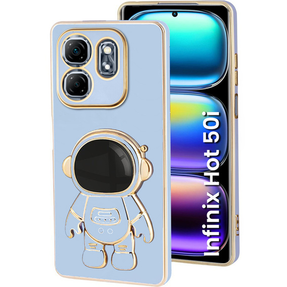 Huse pentru Infinix Hot 50i 4G, Astronaut, albastru