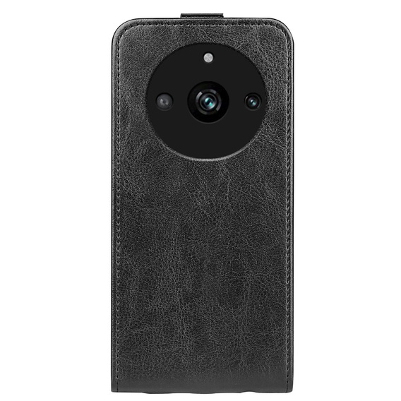 Cu clapetă pentru Realme 11 Pro 5G / Pro+ 5G, Flip, negru