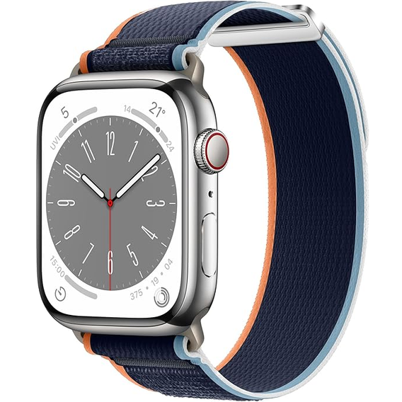 Curea din nailon pentru Apple Watch 1/2/3/4/5/6/7/8/9/10/SE/Ultra/Ultra 2 42/44/45/49MM