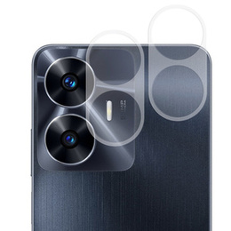 2x ERBORD sticlă călită ERBORD pentru camera pentru Realme C55, transparentă