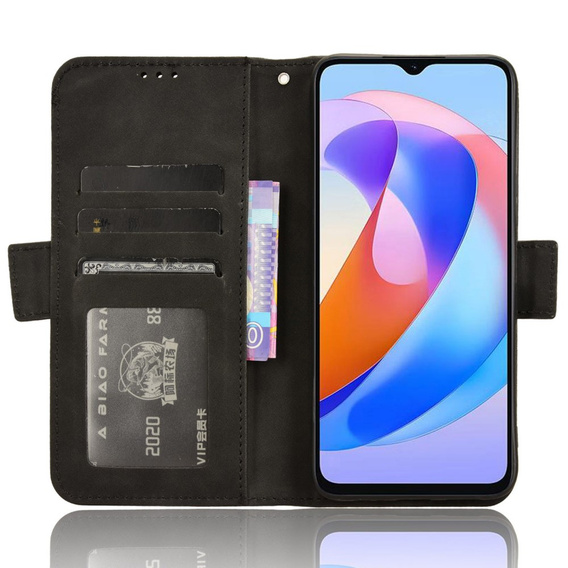 Cu clapetă pentru Honor Magic 6 Lite 5G, Card Slot, negru