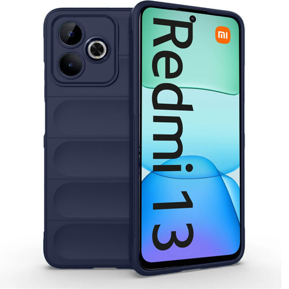 Huse pentru Xiaomi Redmi 13, Gaming Shockproof, albastru închis