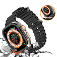 Cadru de protecție cu sticlă călită pentru Apple Watch Ultra 1/2/3 49 mm