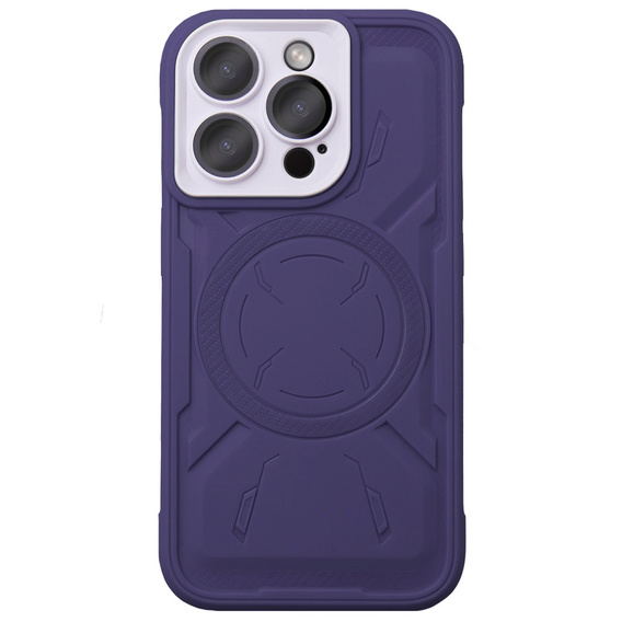 Husă pentru iPhone 15 Pro Max, ERBORD Armor Mag, violet