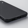 Husa NILLKIN pentru Samsung Galaxy S25, Frosted Shield, pentru MagSafe, negru