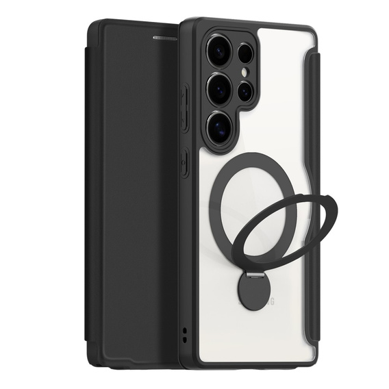 Dux Ducis Huse pentru Samsung Galaxy S25 Ultra, Skin X Pro, MagSafe, negru