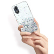 Huse pentru Oppo A17, Glittery, transparentă