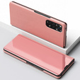 Huse pentru Xiaomi Redmi Note 11 / 11S, Clear View, roz rose gold