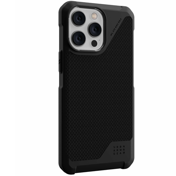 Urban Armor Gear Huse pentru iPhone 14 Pro Max, Metropolis LT MagSafe Fibr Armr, negru