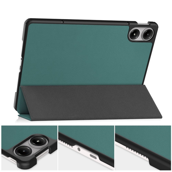 Husă pentru Xiaomi Redmi Pad Pro / Xiaomi Poco Pad, Smartcase, verde