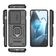 Husă pentru OnePlus 13, KickStand Camera Lens, negru