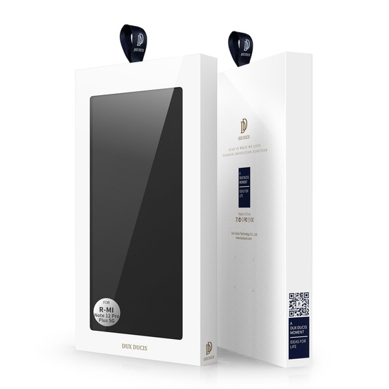 Dux Ducis Huse pentru Xiaomi Redmi Note 12 Pro+ 5G, Skinpro, negru