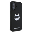 Husă din silicon cu imprimeu Choupette Karl Lagerfeld pentru iPhone 16