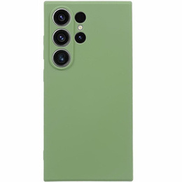 Husa pentru Samsung Galaxy S24 Ultra, Silicone Lite, verde