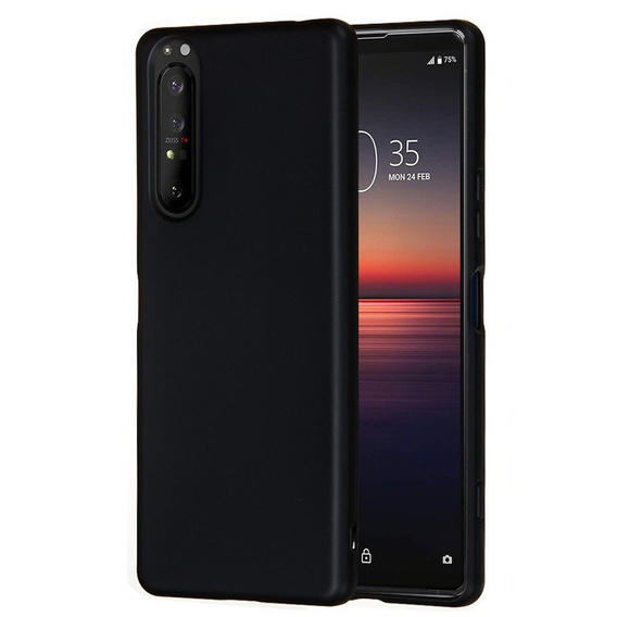 Husa pentru Sony Xperia 1 II, Silicone Lite, negru