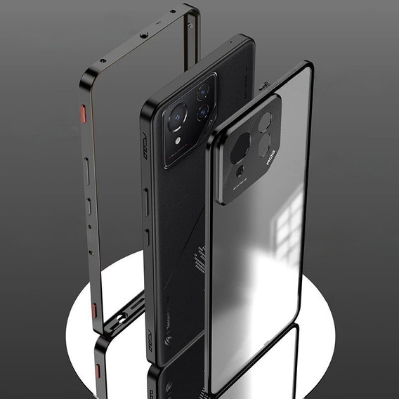 Carcasă pentru ASUS ROG Phone 8 Pro, Frame Case, negru