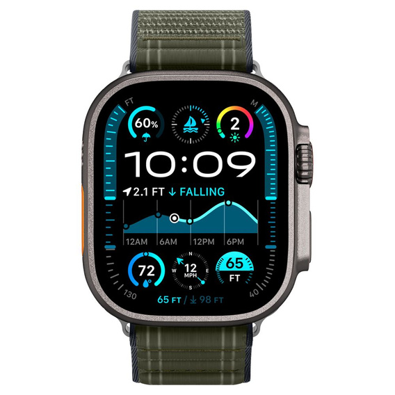 Curea Spigen WBF0 pentru Apple Watch 8/9/10/11/SE/Ultra 1/2 (44/45/46/49 mm)