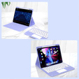 Carcasă + tastatură iPad Air 10.9 4 2020 / 5 2022, Touchpad, violet