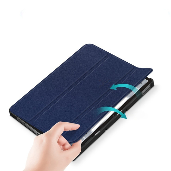 Husă pentru Lenovo Tab P11 Gen 2 TB350FU TB350XU 11.5", Smartcase, albastru închis